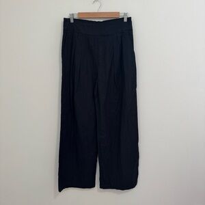 Abercrombie & Fitch Black Wide Leg Pants